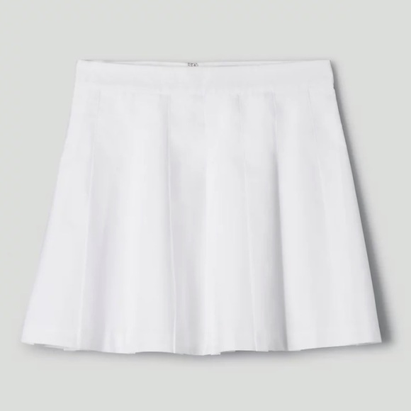Aritzia Sunday Best Olive Mini Skirt 15” - Picture 6 of 9